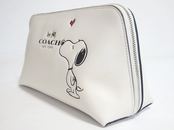 ラスト1点【新品未使用タグ付き】コーチCOACH ピーナッツスヌーピー