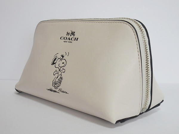 COACH×SNOOPY コスメティックポーチ