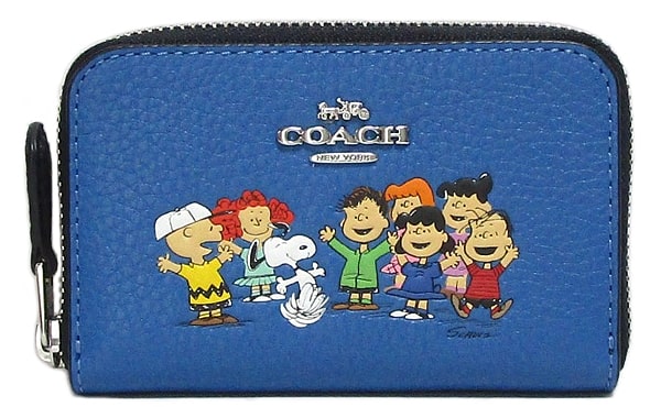 COACH X PEANUTS ジップ アラウンド コイン ケース