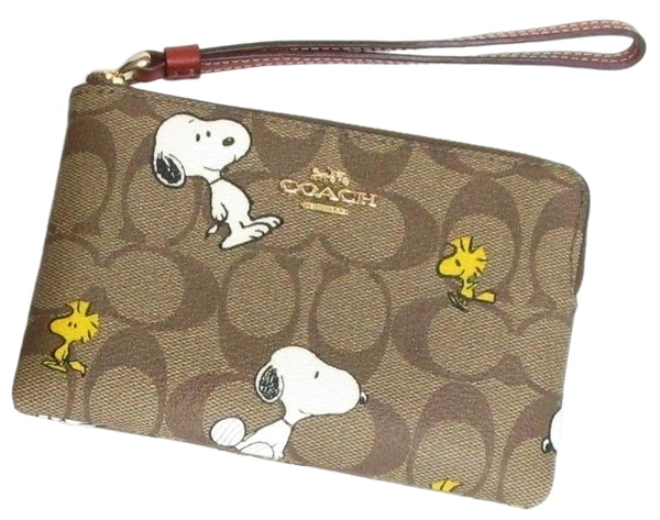 COACH×PEANUTS コーナージップ リストレット・シグネチャーCF214