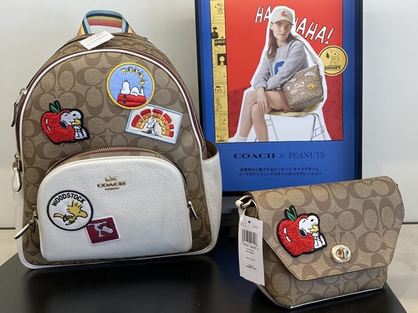 COACH コーチ スヌーピー コラボ リュックSNOOPY PEANUTS